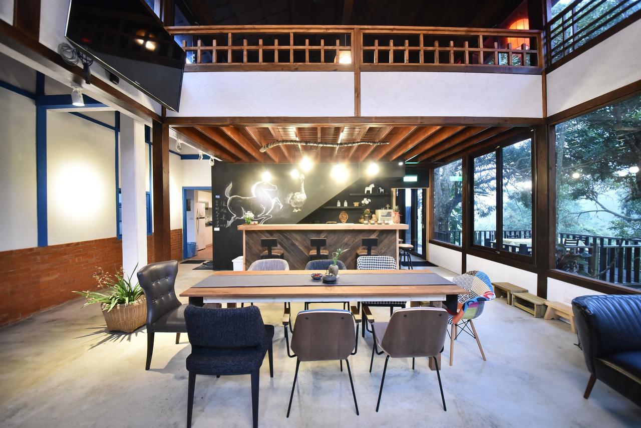 響水客棧 苗栗8-12人包棟 烤肉 特色老屋 Apartment Gongguan Luaran gambar