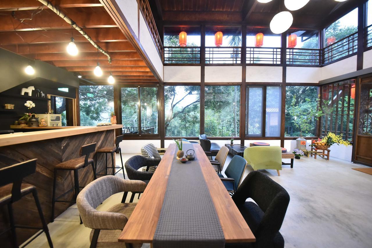 響水客棧 苗栗8-12人包棟 烤肉 特色老屋 Apartment Gongguan Luaran gambar